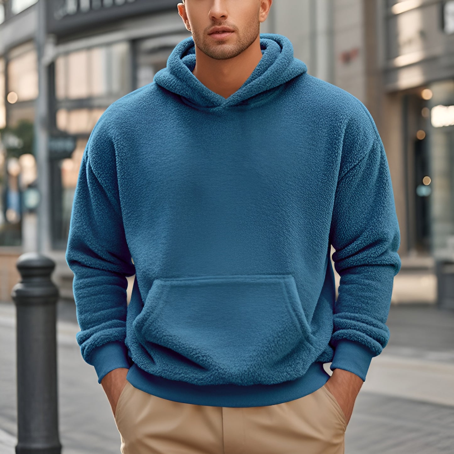 John | Double-sided Fleece Hoodie