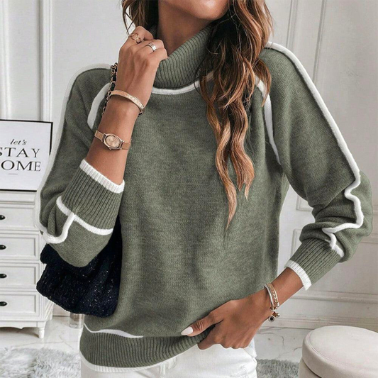 Lisa | Stylish Turtleneck Sweater