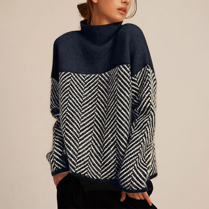 Emily | High-Collar Jumper