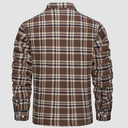 William | Fleece-Lined Flannel Jacket