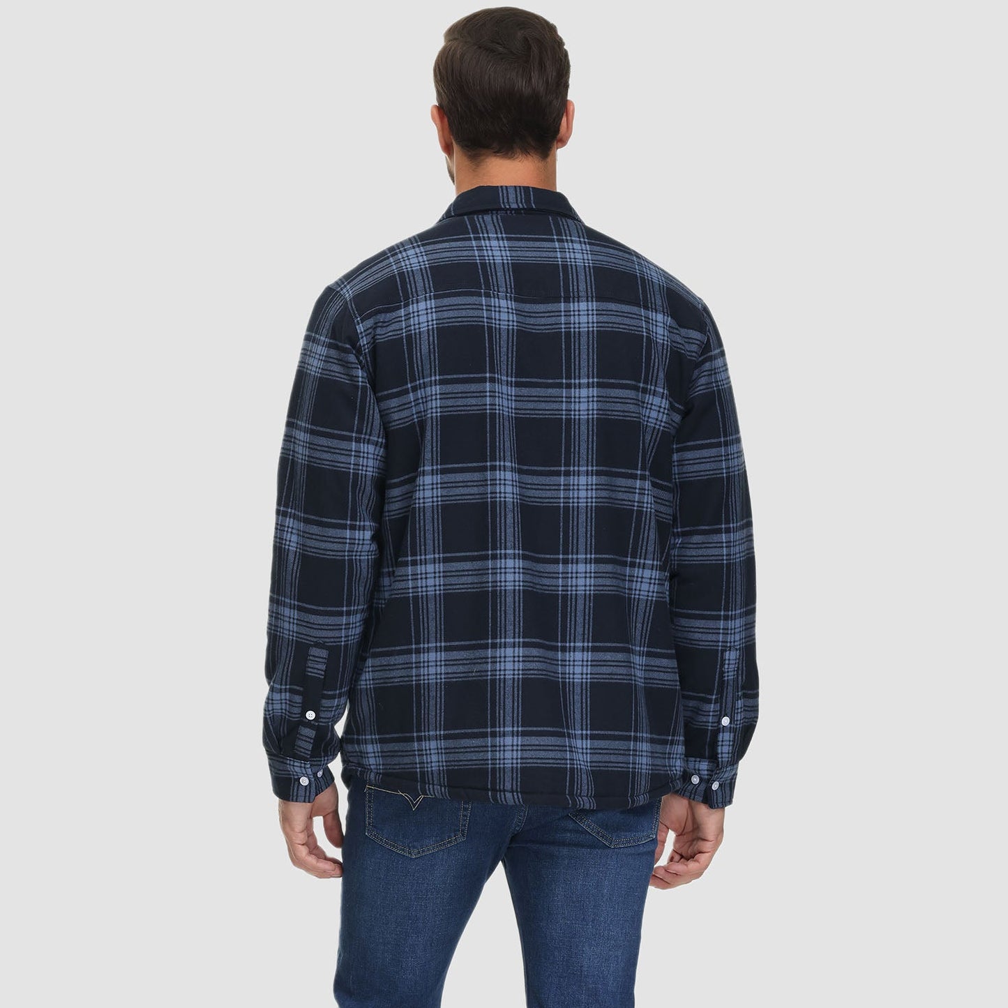 William | Fleece-Lined Flannel Jacket