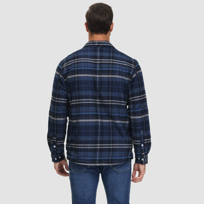 William | Fleece-Lined Flannel Jacket