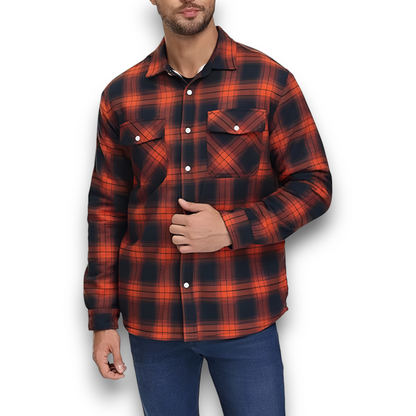 William | Fleece-Lined Flannel Jacket