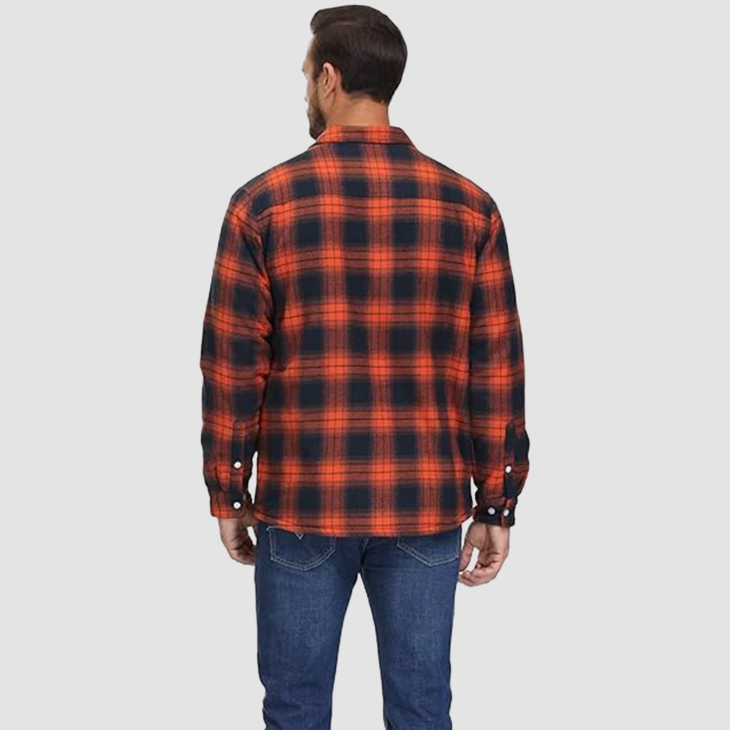 William | Fleece-Lined Flannel Jacket