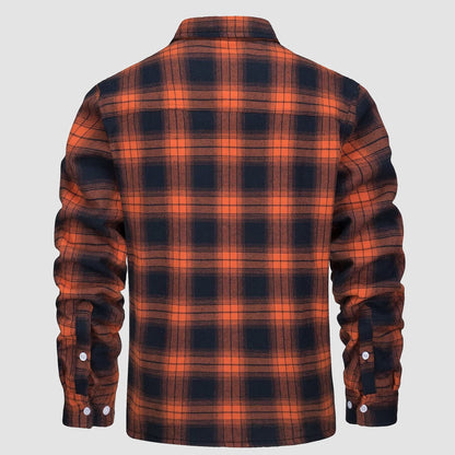 William | Fleece-Lined Flannel Jacket