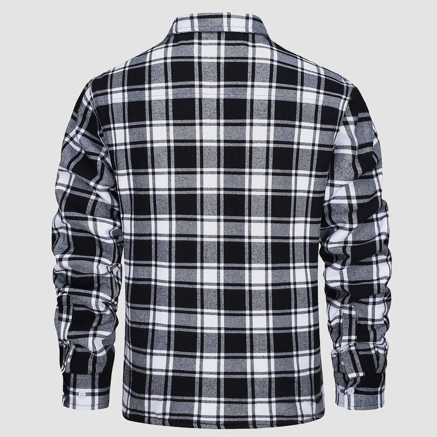 William | Fleece-Lined Flannel Jacket