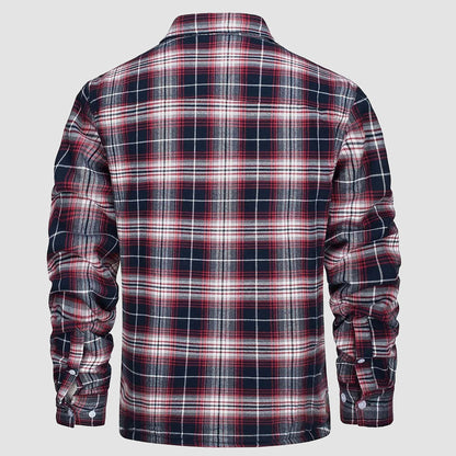 William | Fleece-Lined Flannel Jacket