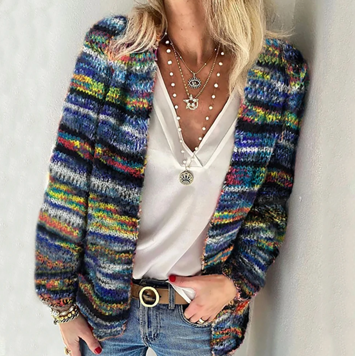 Charlotte | Colourful Cardigan