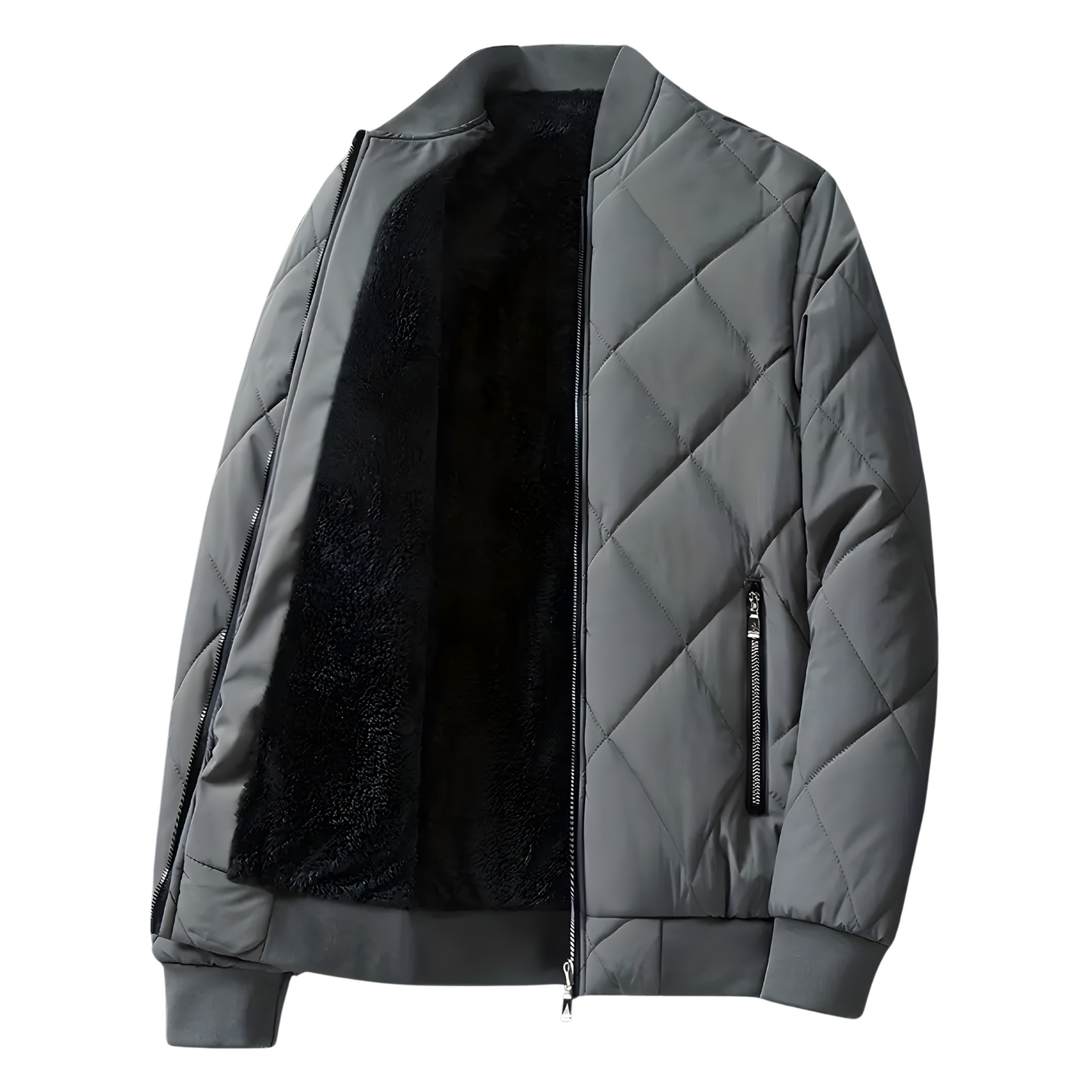 Wayne | Sherpa-Lined Varsity Jacket